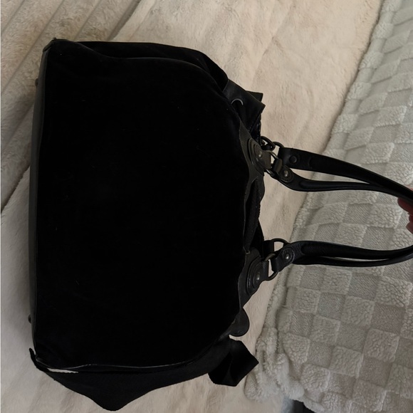 Juicy Couture Black Shoulder Bag with Crown Embroidery - Picture 6 of 9
